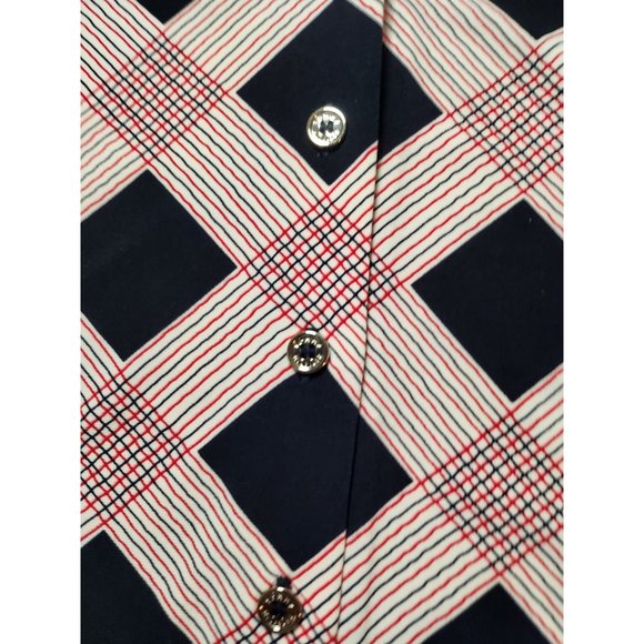 NWOT‎ Tommy Hilfiger Striped Button-Up Shirt size Med - Picture 5 of 7